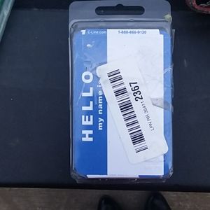 Hello My Name Is...  100 Count package